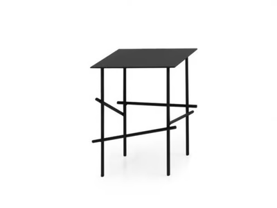SHANGHAI TIP - Square steel coffee table _ Moroso
