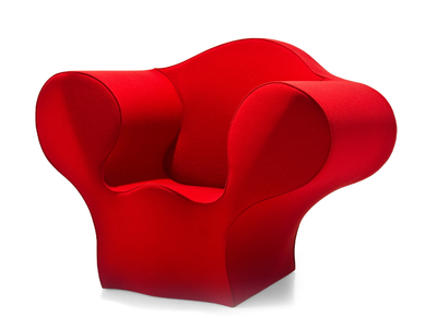 SOFT BIG EASY - Polyester armchair with armrests _ Moroso