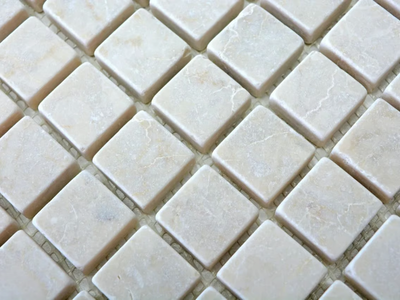 MARMO - 5682970 - Botticino marble mosaic _ Mosaix