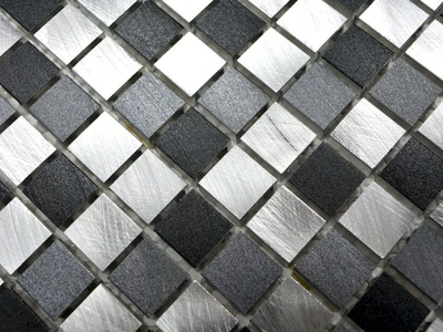 MIX COLD - Aluminium mosaic _ Mosaix