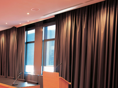 TEATRO 404 - Aluminium drapery track _ Mottura