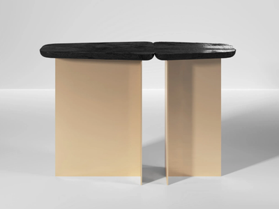 FRATELLI - Rectangular wooden console table _ MOVIMENTO