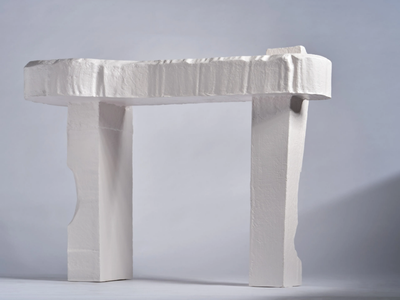 HEAVY - Rectangular polystyrene console table _ MOVIMENTO