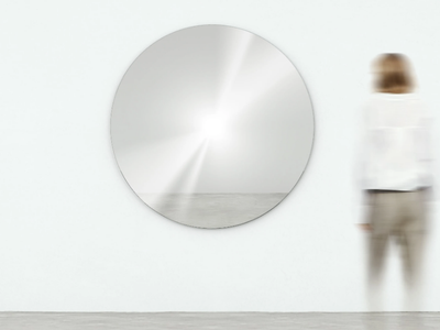 PRESENCE - Wall mirror with digital print _ MOVIMENTO