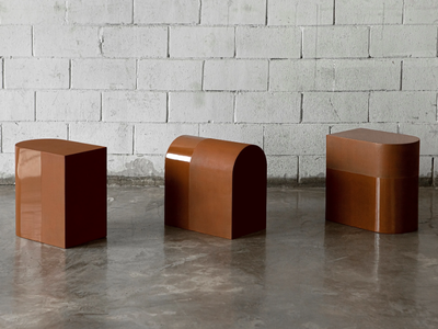 SIENNA - Low metal stool _ MOVIMENTO