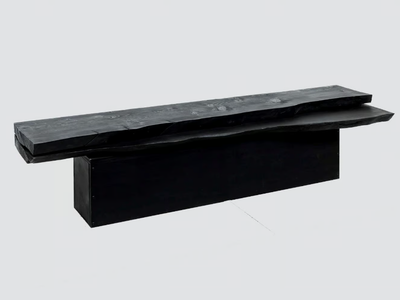 SILENT BENCH - Solid wood bench _ MOVIMENTO