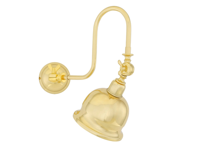 APIA SWIVEL POSTER LIGHT - Adjustable brass wall lamp _ mullan lighting