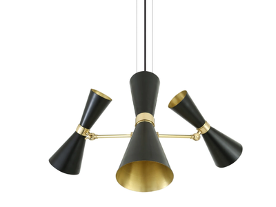 CAIRO 3 Arm - LED chandelier _ mullan lighting