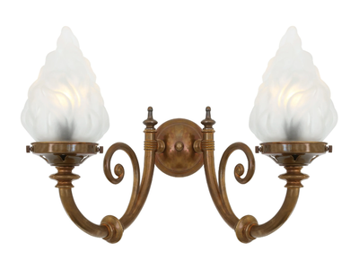 DARWIN 2 ARMS - Handmade wall light _ mullan lighting