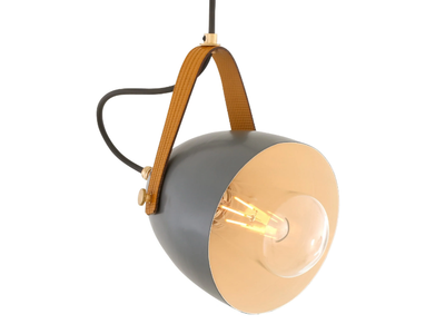 LAMBETH - LED swivel brass pendant lamp _ mullan lighting