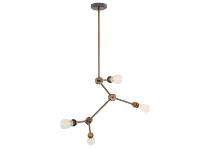 TORONTO - Brass ceiling lamp _ mullan lighting