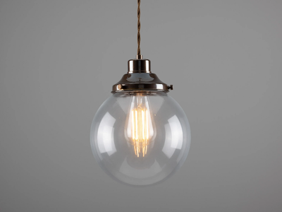 VIRGINIA CLEAR GLOBE - Pendant lamp _ mullan lighting