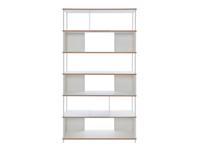PAL - Open modular plywood bookcase _ Müller Small Living