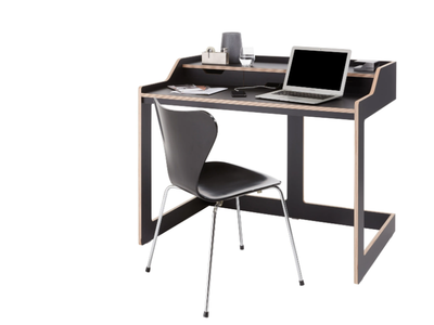 PLANE - Birch writing desk with drawers _ Müller Small Living