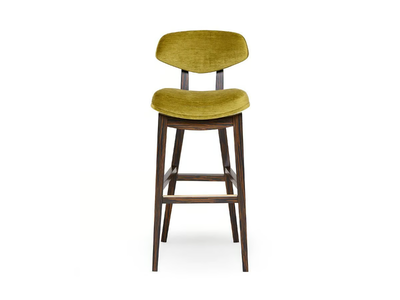 COLEMAN - High chenille stool with back _ Munna