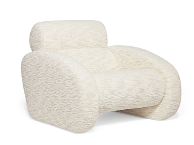 FRANK - Upholstered fabric armchair with armrests _ Munna