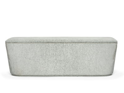 IN BETWEEN - Upholstered chenille bench _ Munna