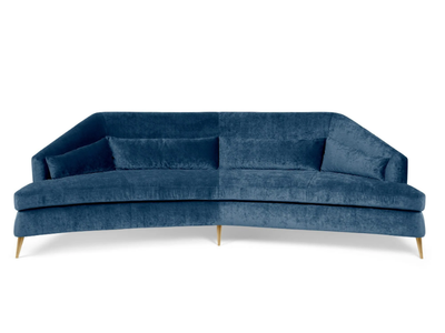 MARGOT - 4 seater velvet sofa _ Munna