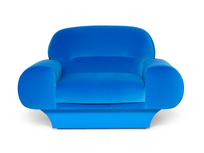 ROY - Velvet armchair with armrests _ Munna