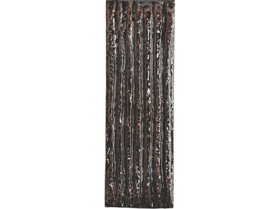 CHAMOTTE LINEA NERO - Handmade Ceramic materials 3D Wall Cladding _ Mutina