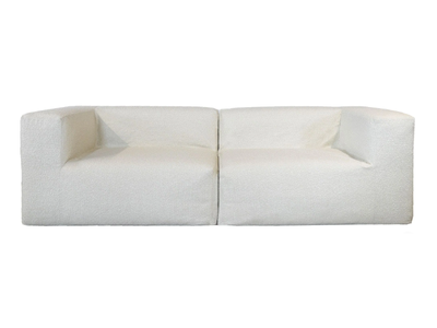 CI-B4P - 3 seater wool sofa with removable cover _ MX HOME