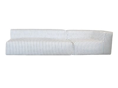 CI-R5P / CI-L5P - 4 seater linen sofa with removable cover _ MX HOME