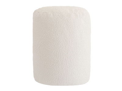 H2 - Round wool pouf _ MX HOME