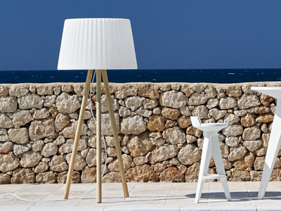 AGATA WOOD - Poleasy® floor lamp _ MY YOUR