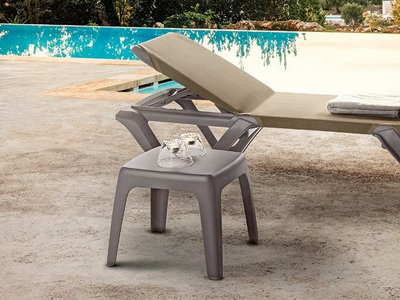 BALI - Square polypropylene coffee table _ MY YOUR
