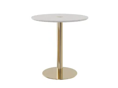 DAWN - Round marble dining table _ Myface