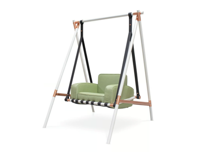 FABLE - 1 Seater acrylic garden swing seat _ Myface