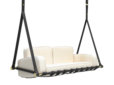 FABLE - 2 seater rocking fabric garden sofa _ Myface
