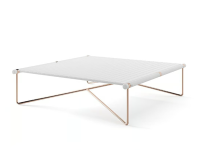 NOA - Square aluminium garden side table _ Myface