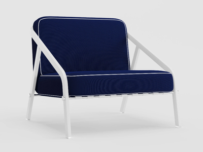 RIBBON - Acrylic garden armchair _ Myface