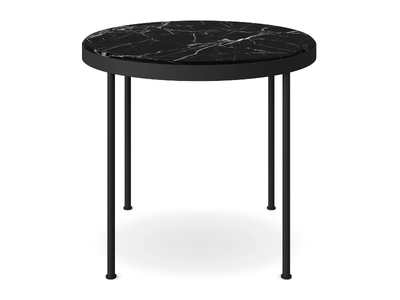 TRACE - Round marble garden table _ Myface