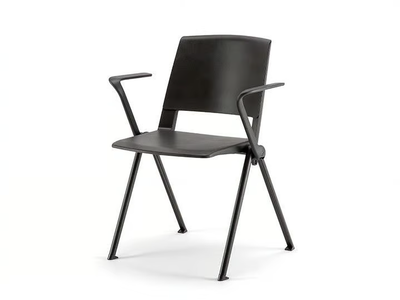 CLIO PLASTIC 02 - Stackable plastic training chair _ Nahu