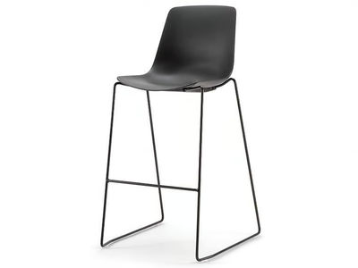 JAVA PLASTIC STOOL - Sled base barstool _ Nahu