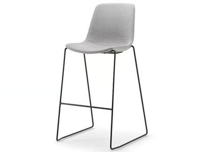 JAVA SOFT STOOL - Sled base barstool _ Nahu