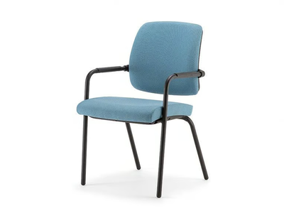 KOS SOFT 02 BK - Chair with armrests _ Nahu
