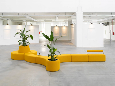 RAMY - Sectional fabric sofa _ Nahu