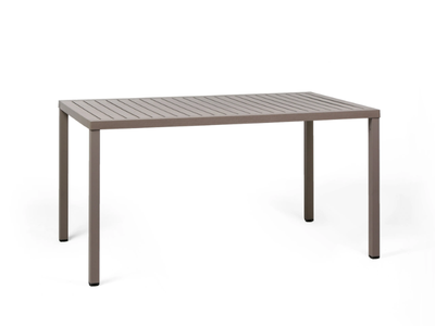 CUBE 140x80 - Stackable rectangular DurelTOP table _ Nardi