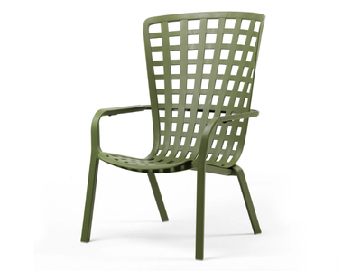 FOLIO - Recliner fiberglass resin garden armchair _ Nardi