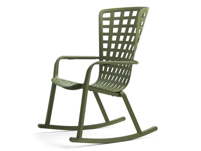 FOLIO ROCKING - Rocking polypropylene garden chair _ Nardi
