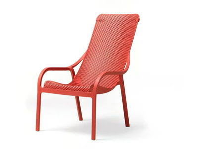NET LOUNGE - Stackable polypropylene garden armchair _ Nardi