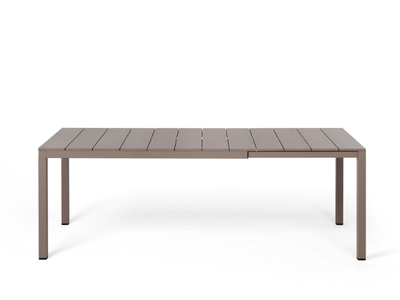 RIO ALU 140 - Extending rectangular aluminium table _ Nardi