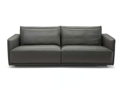 LONG BEACH - Sectional leather sofa _ Natuzzi Italia