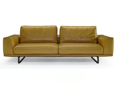TEMPO - Leather sofa _ Natuzzi Italia