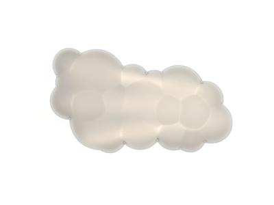 NUVOLA MINOR - LED PETG wall lamp _ nemo