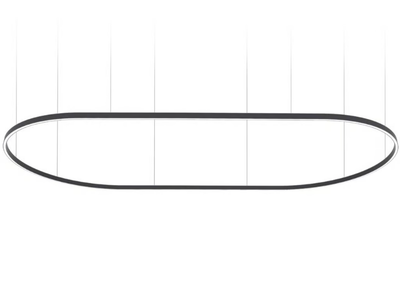 ZIRKOL OVAL - LED extruded aluminium pendant lamp _ nemo