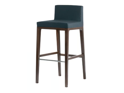 ARISA SG01 - High upholstered beech stool _ New Life
